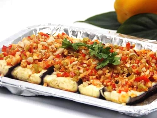 定安锡纸烤茄子